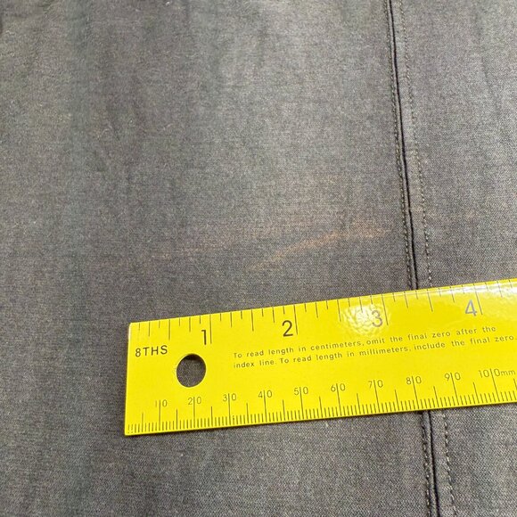 Horny Toad Maroon Mock Neck Long Sleeve Light Stretchy Dress Womens L (FLAW) - Picture 13 of 16